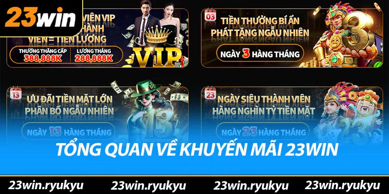 Khuyến Mãi 23win Tổng quan về chương trình khuyến mãi 23win