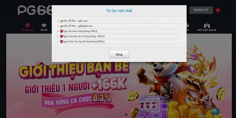 PG66 – Cổng Game Mới Nổi 2025 Liệu Có Uy Tín Như Lời Đồn Khám phá kho trò chơi cùng pg66