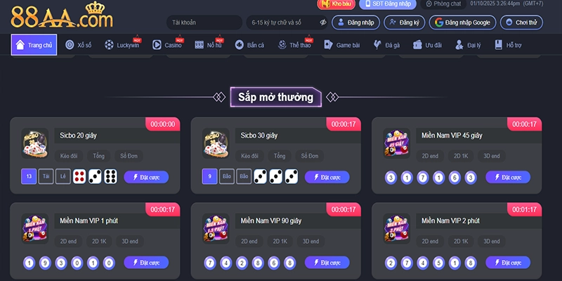 88AA – Đánh giá chi tiết nhà cái nổi bật mới nổi 2025 Ưu điểm nổi bật của 88AA